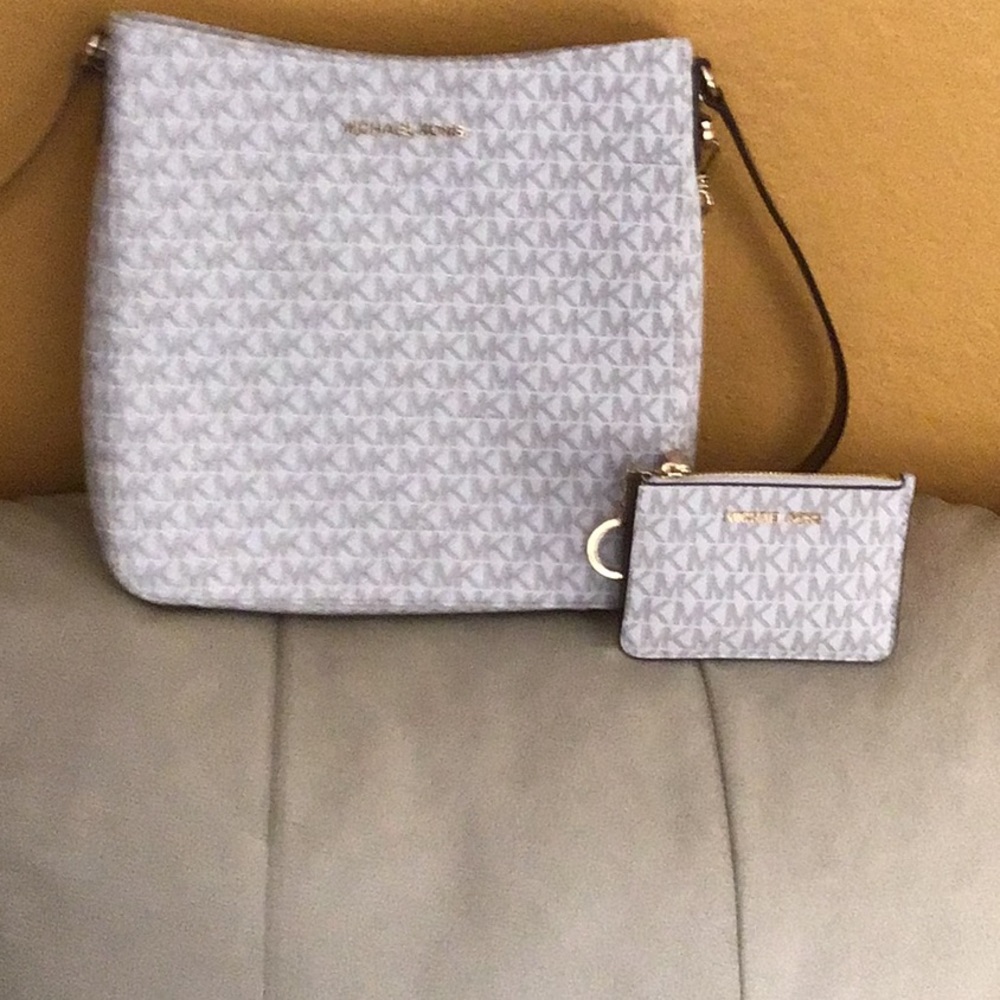 Michael Kors purse and matching wallet